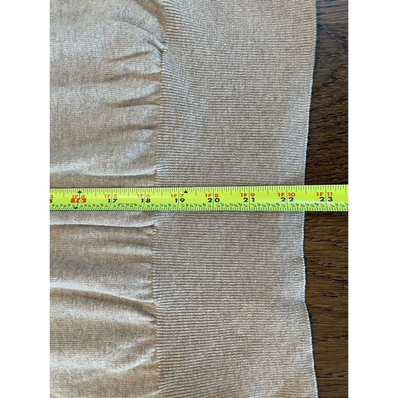 Madewell Brookhaven Wool Blend Turtleneck Sweater Women’s S Beige Dolman Sleeve - Picture 13 of 13